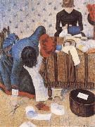 Paul Signac Two Milliners,Rue du Caire oil